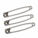 Prym Safety Pins with coil No. 4 silver col 57 mm (12 pcs)