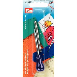 Prym Awl with plastic handle and point protector (1 pc)