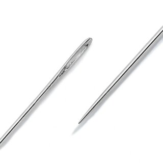 Prym Aiguilles broderie en perles No. 10 argent 0,45 x 55 mm (25 pce)