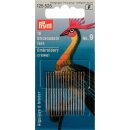 Prym Fine embroidery needles HT 9 silver col with gold...