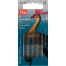 Prym Fine embroidery needles HT 5 silver col with gold...