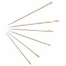Prym Darning Needles short HT 5/0-1/0 silver col with...