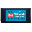 Prym Embroidery Needles Tapestry blunt point No. 22...