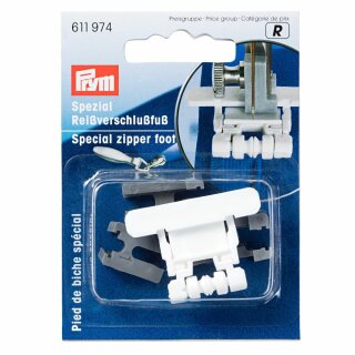 Prym Special zipper foot for Sewing Machines for non-visible zips (1 pc)