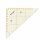 Prym Quick triangle ruler 1/2 square up to 15cm Omnigrid (1 pc)