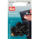 Prym Bachelor Buttons 13 Stars brass 16 mm black oxidized...