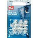 Prym Sew-On Snap Fasteners plastic 10 mm transparent (18...