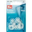 Prym Sew-On Botones presión plastic 15 mm...