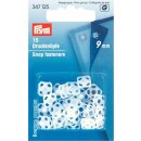 Prym Sew-On Snap Fasteners plastic square 9 mm white (15...