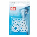 Prym Sew-On Snap Fasteners plastic 21 mm transparent (3 pcs)