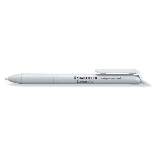 Staedtler Lumocolor® non-permanent omnichrom 768 clutch pencil blanc