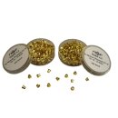 Brass Eyelets 4,2 mm for 10-20 sheets (250 pieces)