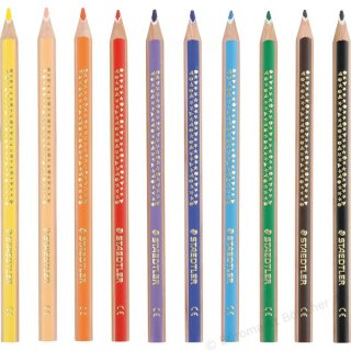Staedtler Crayon de couleur Jumbo (12 pièces) blanc