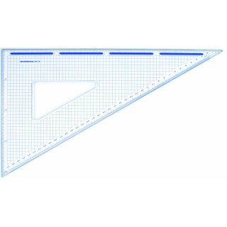 Rumold Zeichendreieck mit Schneidekante 60° 36 cm