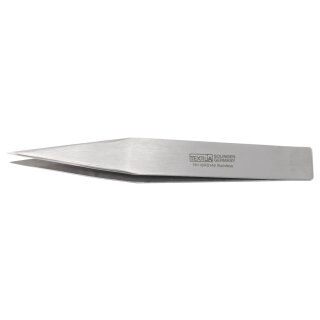 Textilia pinces à épincer et de tissage inox 14,5 cm (bords arrondis)