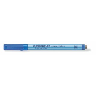 Staedtler Lumocolor® correctable 305 - medium blue