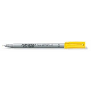 Staedtler Lumocolor® non-permanent pen 311 - superfein gelb