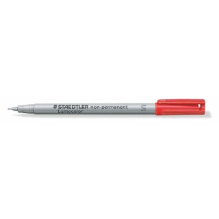 Staedtler Lumocolor® non-permanent pen 311 - superfein rot