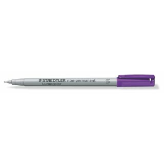 Staedtler Lumocolor® non-permanent pen 311 - superfein violett