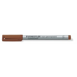 Staedtler Lumocolor® non-permanent pen 311 - superfein marron