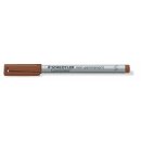 Staedtler Lumocolor® non-permanent pen 311 - superfino marrone