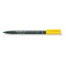 Staedtler Lumocolor® permanent pen 313 - superfein gelb