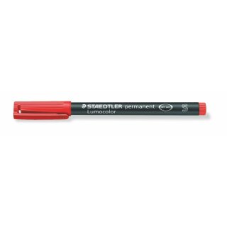 Staedtler Lumocolor® permanent pen 313 - superfein rot