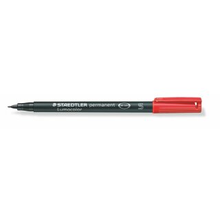 Staedtler Lumocolor® permanent pen 313 - superfein rot