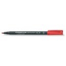 Staedtler Lumocolor® permanent pen 314 - breit rot