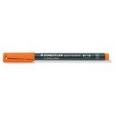 Staedtler Lumocolor® permanent pen 314 - wide orange