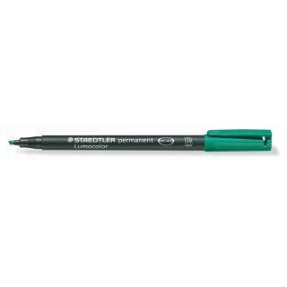 Staedtler Lumocolor® permanent pen 314 - breit grün