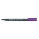 Staedtler Lumocolor® permanent pen 314 - wide purple