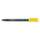 Staedtler Lumocolor® permanent pen 317 - medium yellow