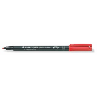 Staedtler Lumocolor® permanent pen 317 - medium rot