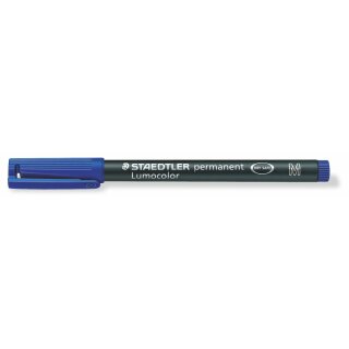 Staedtler Lumocolor® permanent pen 317 - medium blau